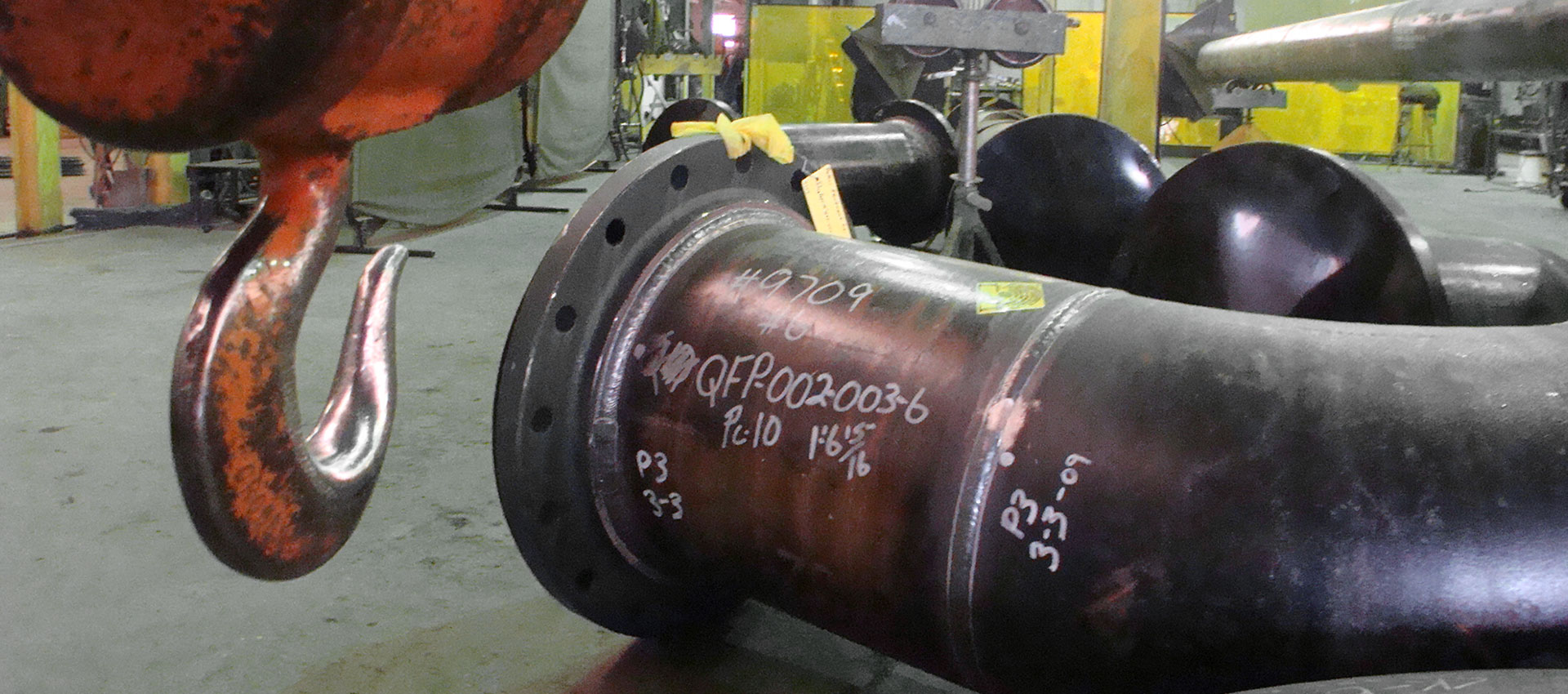Industrial pipe fabrication